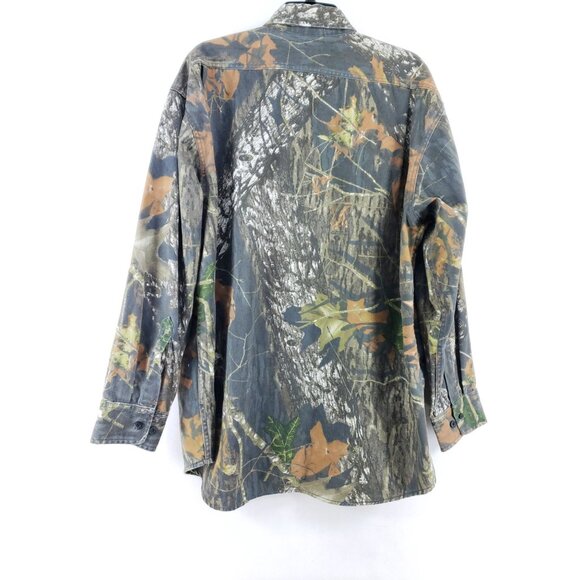RedHead Mens XL Camouflage Button-Up Long Sleeve Shirt - Picture 2 of 7